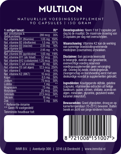 Multilon (multivitamine + mineralen)