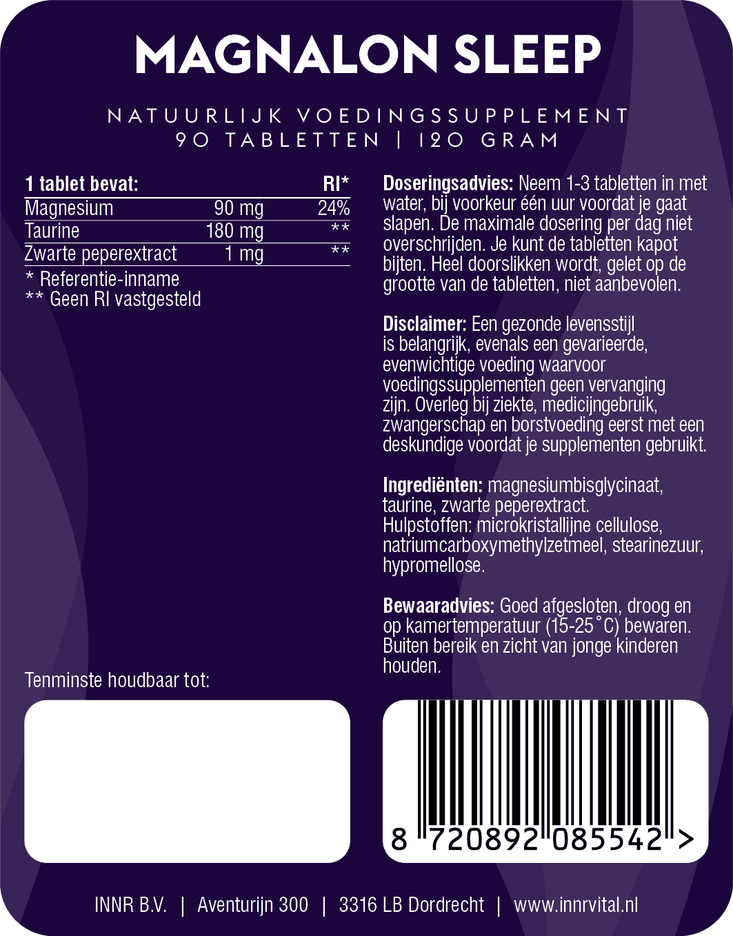 Magnalon Sleep (magnesiumbisglycinaat)