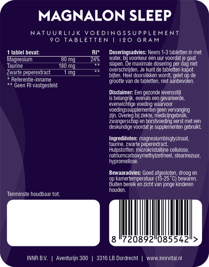 Magnalon Sleep (magnesiumbisglycinaat)
