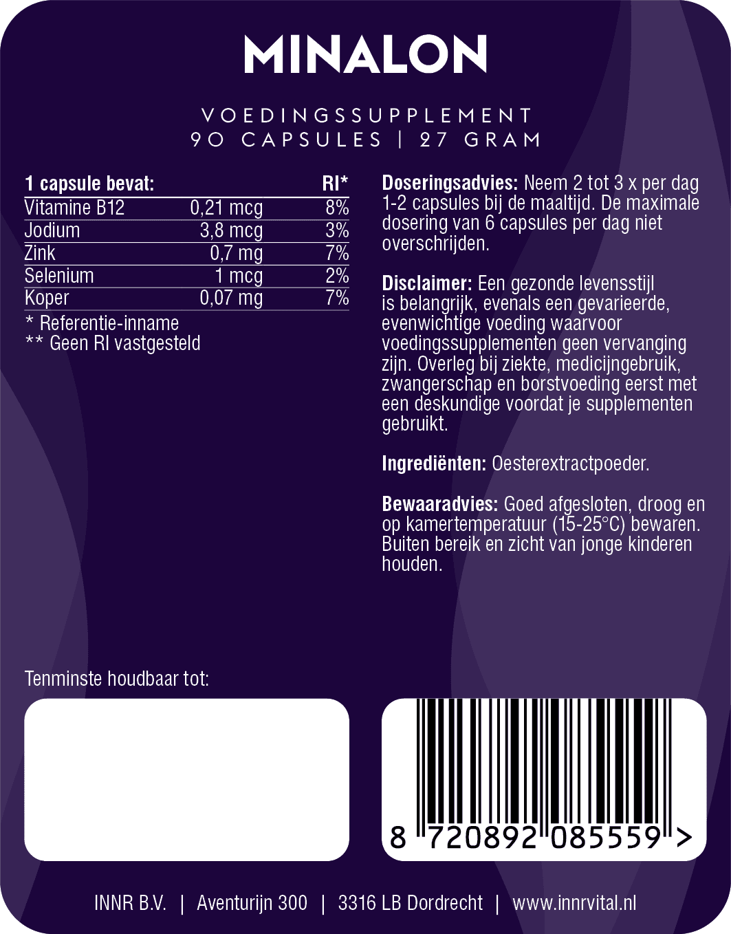 Minalon (100% natuurlijk mineralencomplex)