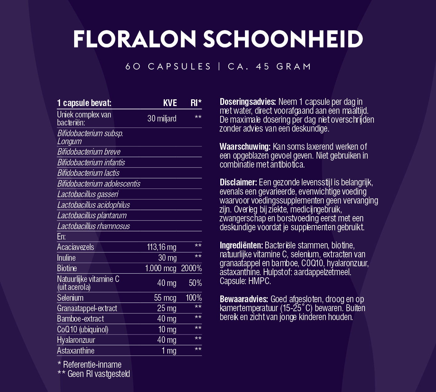 Floralon Schoonheid (probioticacomplex)