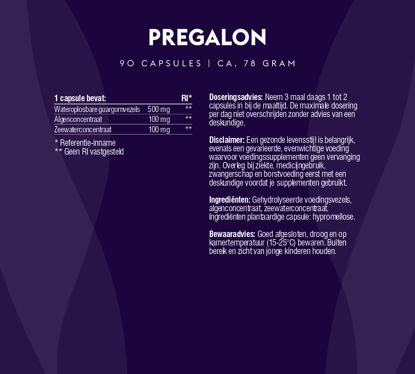 Pregalon (prebiotica)