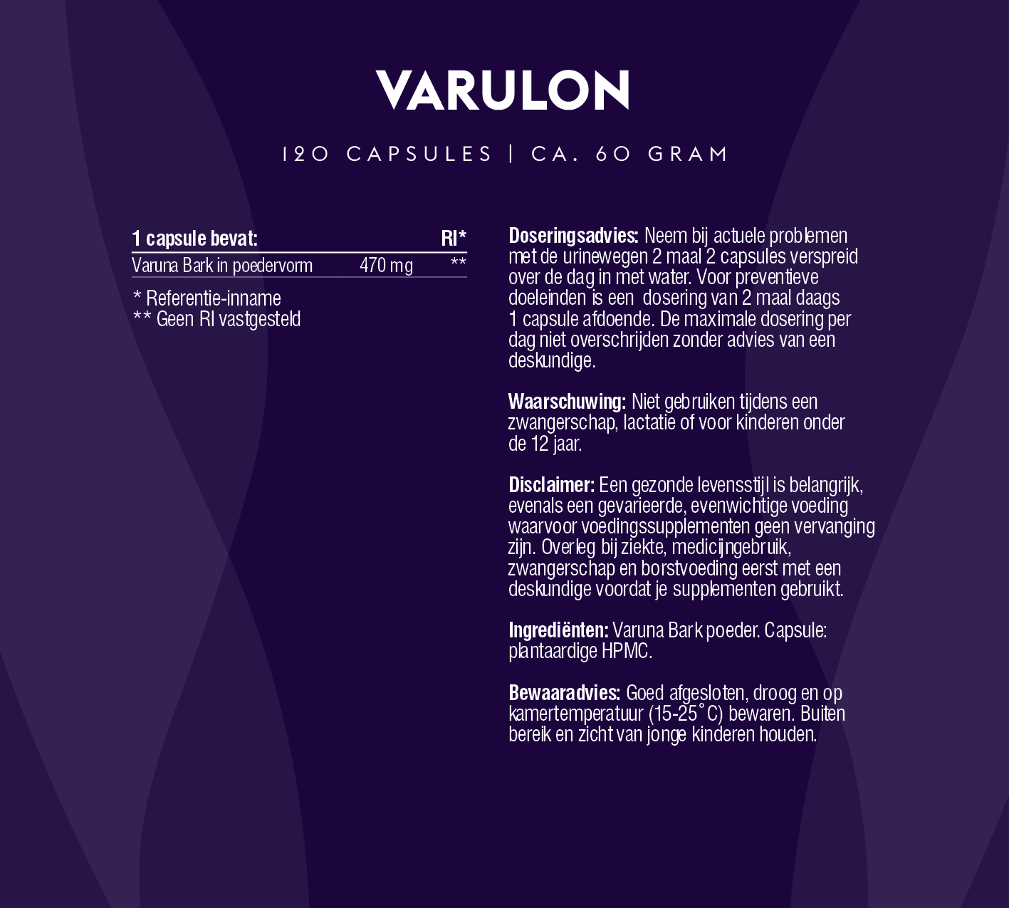 Varulon (100% natuurlijke varuna bark)