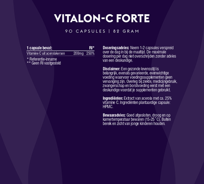 Vitalon-C Forte (natuurlijke vitamine C extra hoge dosering)